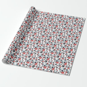 Papel De Presente Pit Touro-Pimenta-Americana Pet Puppy Cão