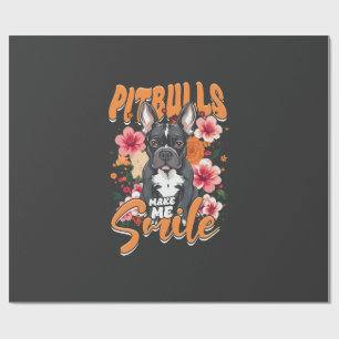 Papel De Presente Pitbull Pitbulls