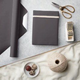 Papel De Presente Placa de Cinzas de Ferro Sólido Elegante Minimalis