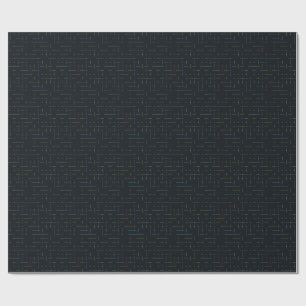 Papel De Presente Placa de Circuito Tech Padrão Sem Costura