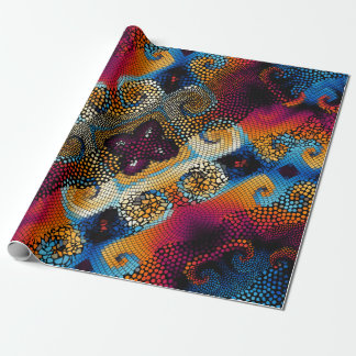 Papel De Presente Plano de fundo de textura uniforme do ornamentado.