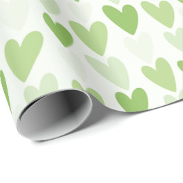 Papel De Presente Playful Hand-Drawn Heart Pattern