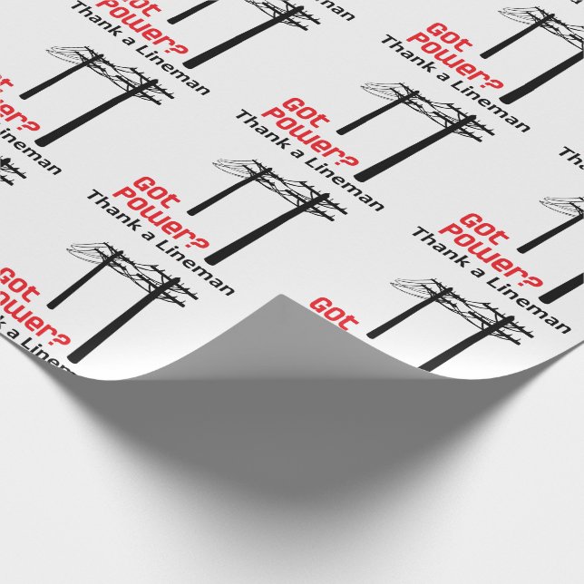 Papel De Presente Poder (Ponta)