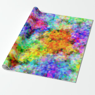 Papel De Presente Pointillism Chakra