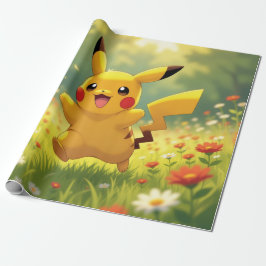 Papel De Presente Pokémon und seine Treue Freunde