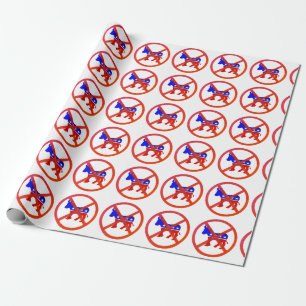 Papel De Presente Político popular de Anti-Democrata