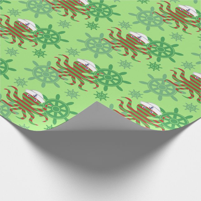 Papel De Presente Polvo do marinheiro do Natal (Ponta)