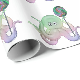 Papel De Presente polvo dos Lolli-pop