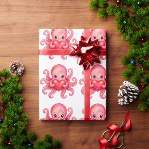Papel De Presente Polvo Kawaii Fofo Segurando Coração