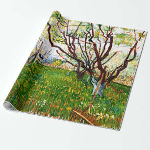 Papel De Presente Pomar Flor (1888) por Vincent Van Gogh