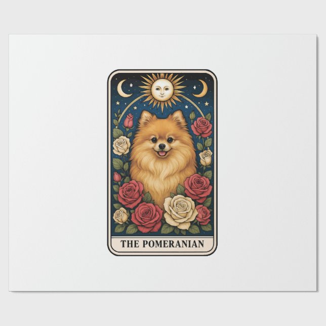 Papel De Presente Pomerânia (Aberto)