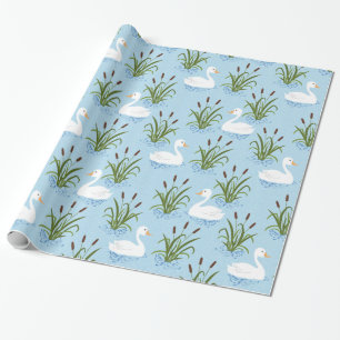Papel De Presente Pond Pattern