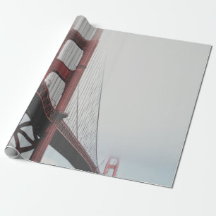 Papel De Presente PONTE DA PORTA DO ouro SOB O CÉU AZUL NO DIA