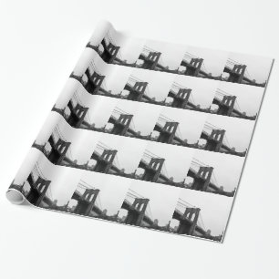 Papel De Presente Ponte de B&W Brooklyn