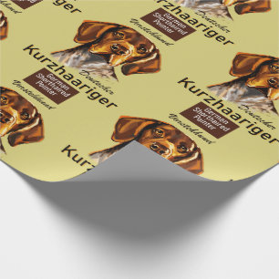 Papel De Presente Ponteiro alemão curtíssimo Kurzhaar