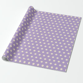 Papel De Presente Ponto violeta