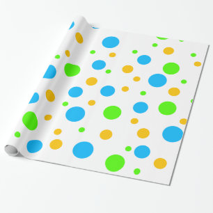 Papel De Presente Pontos brilhantes