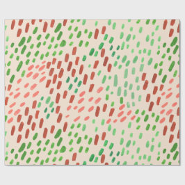 Papel De Presente Pontos Pintados Tom Terra