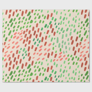 Papel De Presente Pontos Pintados Tom Terra