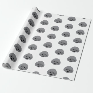 Papel De Presente Poodle dog