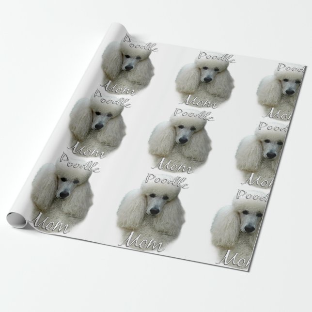 Papel De Presente Poodle (what) Mãe 2 (Desenrolado)