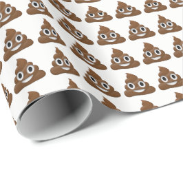 Papel De Presente Poop Emoji Wraping Paper
