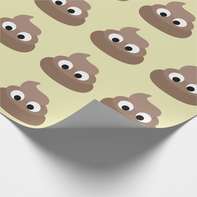 Papel De Presente POOP FUNNY Birthday WRAPPING PAPER (Ponta)