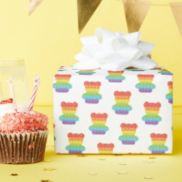 Papel De Presente Pop! | Aniversário do Arco-Íris