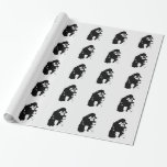 Papel De Presente Pop Art Gorilla Christmas Wraping Paper<br><div class="desc">Imagens natalinas,  Designs e Trabalhos de arte de gorila - Imagens e pinturas de gorila - Amimais selvagens do mundo</div>