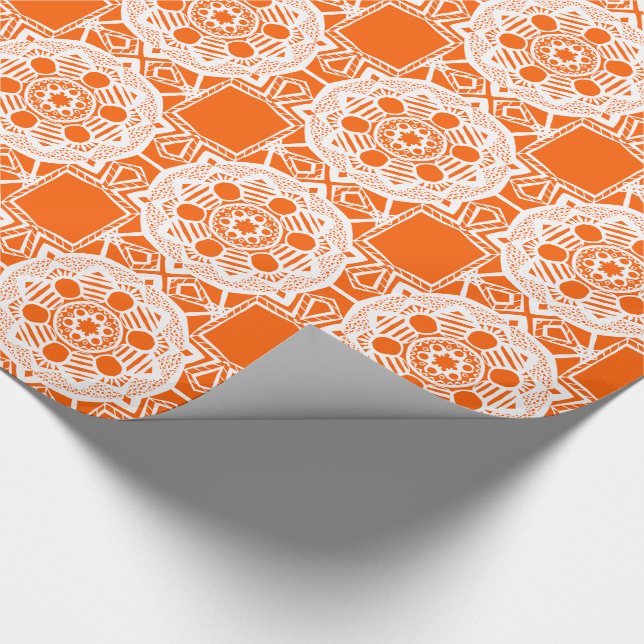 Papel De Presente Poppy Mandala (Ponta)