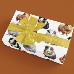 Papel De Presente Porquinho-da-índia