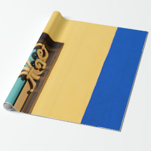 PAPEL DE PRESENTE PORTA DE MADEIRA MARAVILHOSA COM ALAVANCA DE PORTA