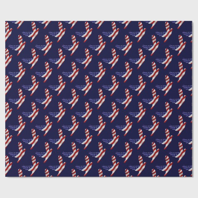 Papel De Presente Porta de Paz de Sinalizador dos EUA (Aberto)