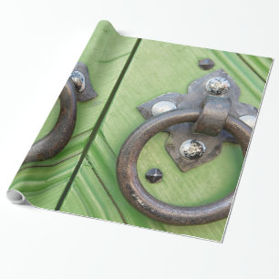 Papel De Presente Porta velha