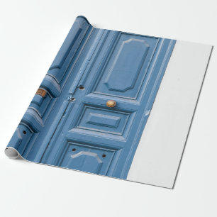 PAPEL DE PRESENTE PORTAS DE MADEIRA RODADA