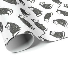 Papel De Presente Possums