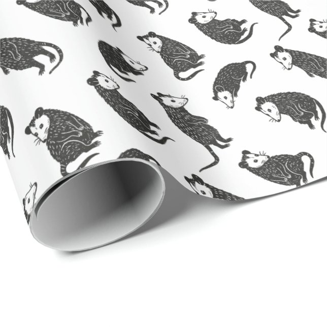 Papel De Presente Possums (Ponta do rolo)