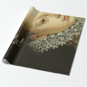 Papel De Presente Poster da rainha Decoupage