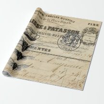 Poster de Decoupage das coisas efêmeras