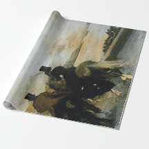 Poster de Decoupage dos cavaleiros do chapéu alto