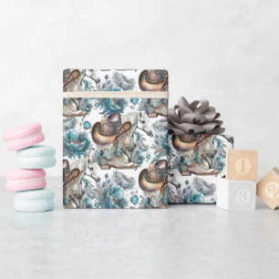 Papel De Presente Povoado de pelúcia de cavalo