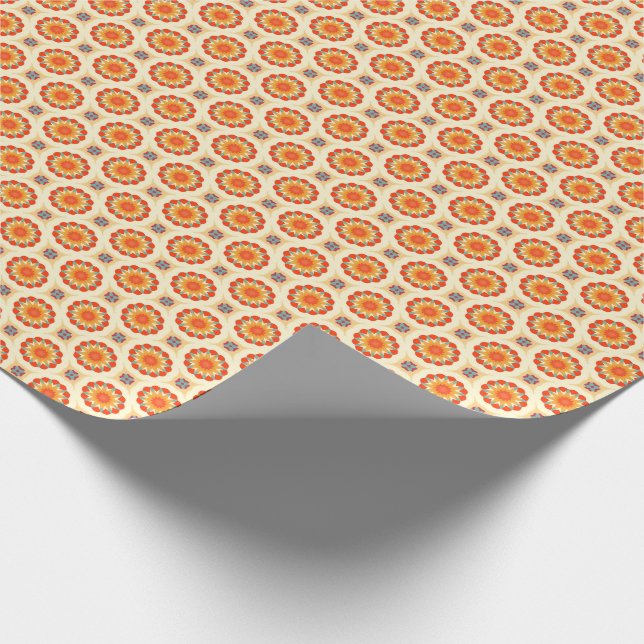 Papel De Presente PP 575 Flores 2 de 3 (Ponta)