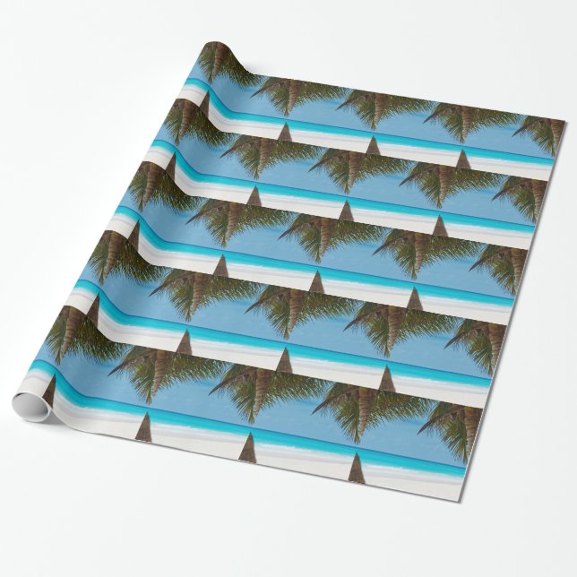 Papel De Presente Praia (Desenrolado)