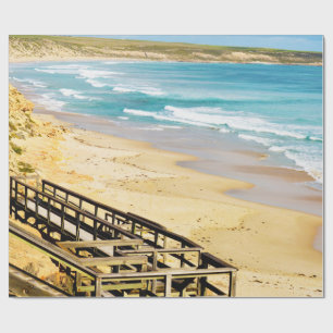 Papel De Presente Praia Abaixo Dos Meus Pés,