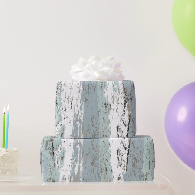 Papel De Presente Praia Striped (Presentes para festas)