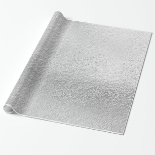 Papel De Presente Prata estendida