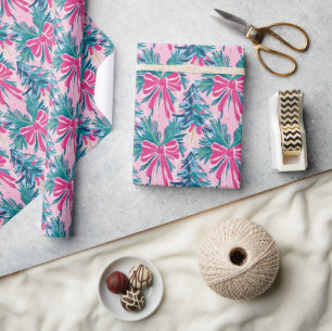 Papel De Presente Pré-disquetes, Arcos cor-de-rosa e Natal da Garlan