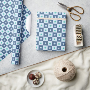 Papel de Presente Premium Contemporâneo e de Coraç