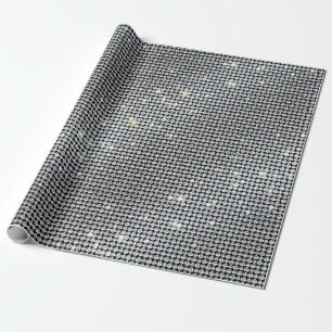 Papel De Presente presente brilhante, papel brilhante, cristal branc