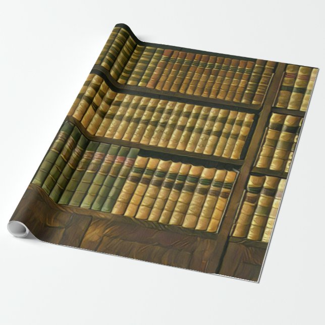 Papel De Presente presente da biblioteca legal (Desenrolado)